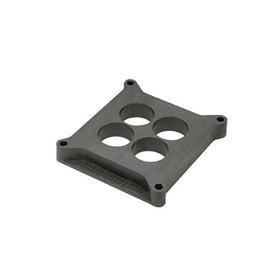 Moroso 4150/4160 Carburetor Spacer - 4 Hole Plenum - 1in - Plastic