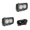 Baja Designs S2 Sport Wide Cornering Pattern Pair LED Work Light - Clear-1