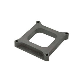 Moroso 4150/4160 Carburetor Spacer - 3.62in ID - Open Plenum - 1in - Plastic