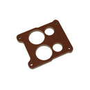Moroso Quadrajet Carburetor Spacer - 4 Hole Plenum - 1/2in - Phenolic-1