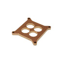 Moroso 4150/4160 Carburetor Spacer - 4 Hole Plenum - 1/2in - Phenolic-1
