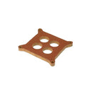 Moroso 4150/4160 Carburetor Spacer - 4 Hole Plenum - 1/2in - Phenolic-1
