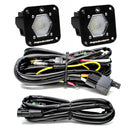 Baja Designs S1 Work/Scene LED Light Backup Kit w/ Mounting Bracket Pair-1