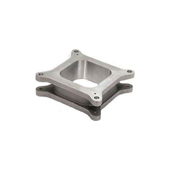 Moroso 4150/4160 Carburetor Spacer - Open Plenum - 2in - Cast Aluminum
