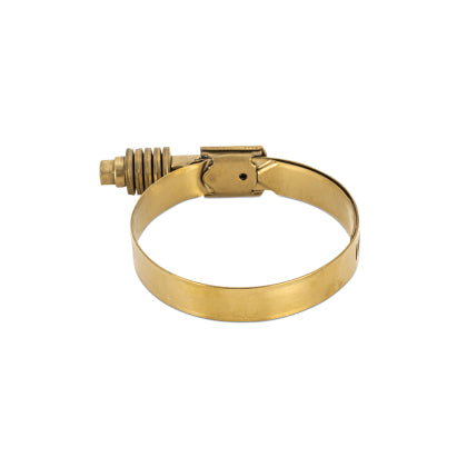 Mishimoto Constant Tension Worm Gear Clamp 1.26in.-2.13in. (32mm-54mm) - Gold - 0