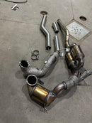 2022+ MK8 Golf R / 8Y S3 2.0T Catless downpipe V1-11