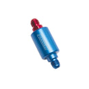 Russell Performance Red/Blue Anodized (3in Length 1-1/4in dia. -6 male inlet/outlet)-1