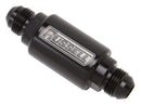 Russell Performance Black Anodized (3in Length 1-1/4in dia. -6 male inlet/outlet)-1