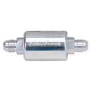 Russell Performance Polished Aluminum (3in Length 1-1/4in dia. -6 male inlet/outlet)-1