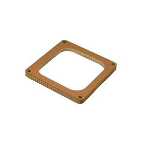 Moroso 4500 Carburetor Spacer - Open Plenum - 1/2in - Wood