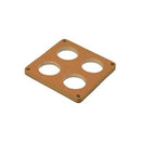 Moroso 4500 Carburetor Spacer - 4 Hole Plenum - 1/2in - Wood-1