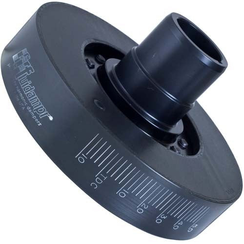 Fluidampr Ford 302 351 / 400 Internal balance (replaces 28 oz in) Steel Internally Balanced Damper