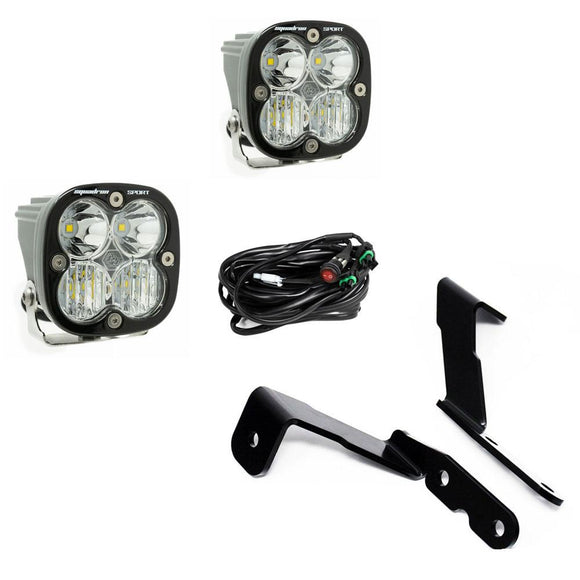 Baja Designs 2007-2013 GM Silverado/Sierra Squadron Sport Lights A-Pillar Kit