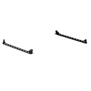 Road Armor TRECK Dual Lower 6-1/2ft Bed Accessory Rail Mounts - Tex Blk (Pair)-1