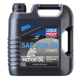 Motorbike 4T SAE 20W-50 Street 4L (CASE OF 4) LM20064