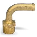 Moroso Streamline Fuel Line Fitting - 3/8in NPT to 3/8in Hose - 90 Degree - Single-1