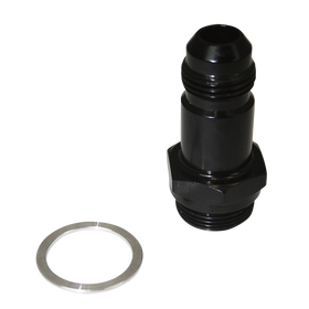 Moroso Fuel Inlet Fitting -8An Fuel Line - Single