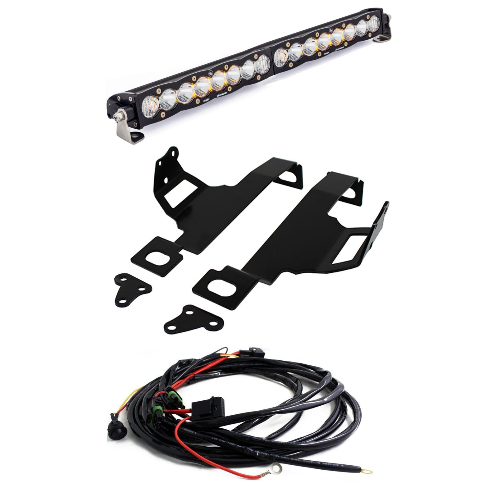 Baja Designsn11-16 Ford Super Duty S8 20 inch Front Bumper Kit