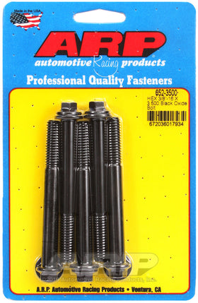 3/8-16 X 3.500 BLK 3/8 HEX 5PK
