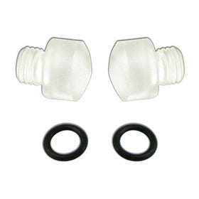 Moroso Clear-View Sight Plug w/O-Ring - 2 Pack
