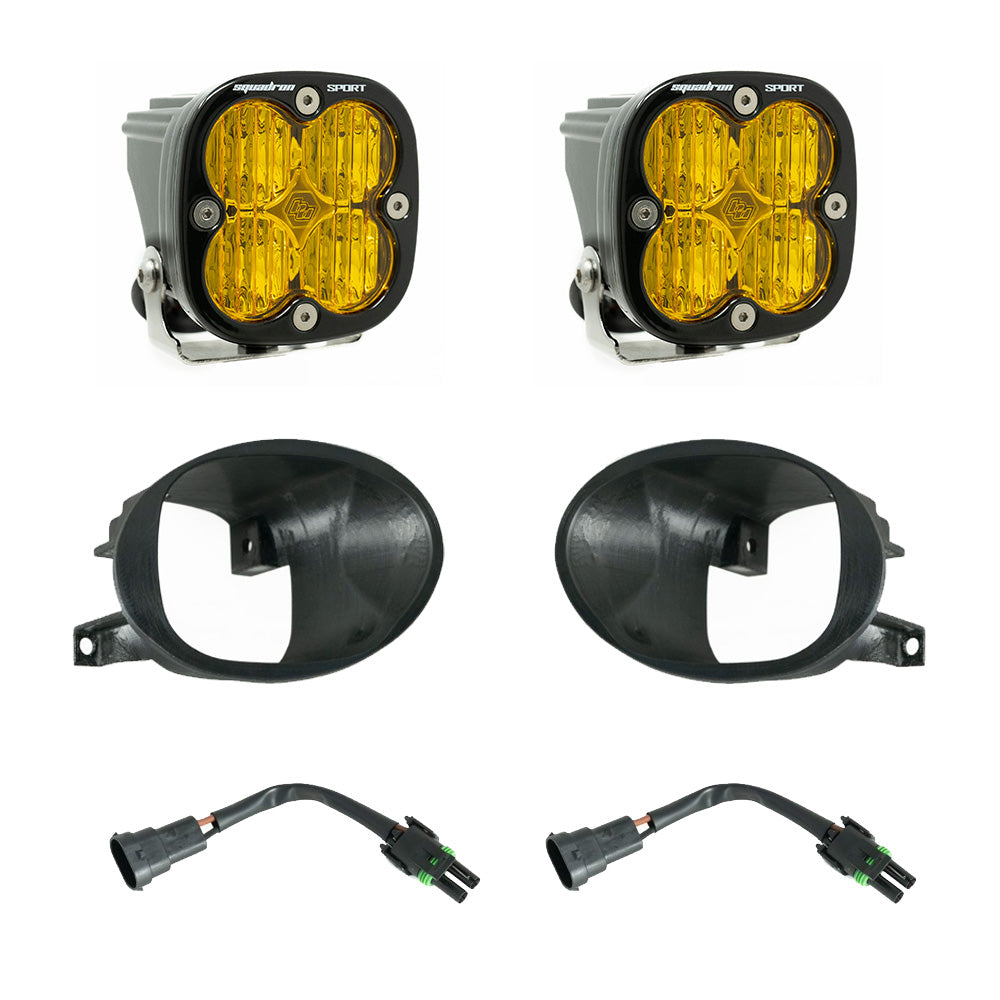 Baja Designs 19-22 Mercedes Benz Sprinter Squadron Sport Fog Pocket Light Kit