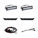 Baja Designs 2021+ Ford Raptor OnX6 Behind Grill Kit -10in. Clear D/C-1