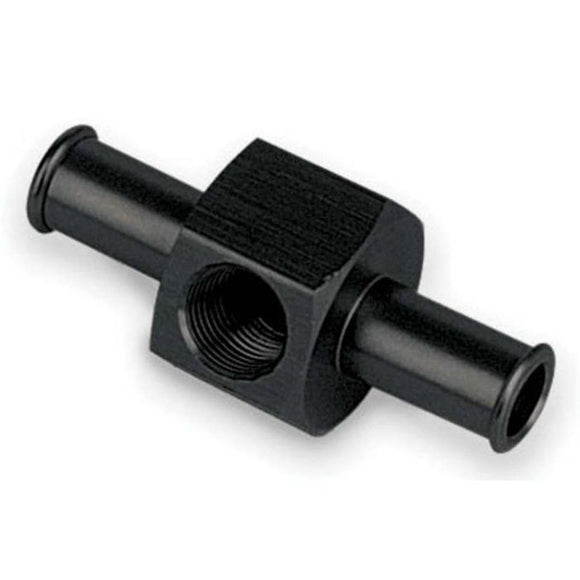 Moroso Fuel Pressure Gauge Fitting - 3/8in Line w/Hose Fitting