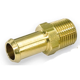 Moroso Fuel Hose Fitting - 1/2in NPT to 3/8in Hose - Brass - Single