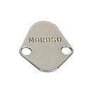 Moroso Chevrolet Big Block/Chrysler 273-440/Ford Fuel Pump Block-Off Plate - Chrome Plated Steel-1