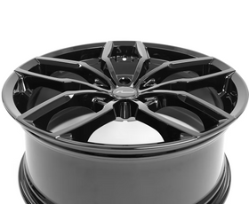 20" x 8.5" R360 Wheel/ET44/Black/Single Wheel Inc Spigot - 0