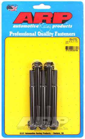 3/8-16 X 3.750 BLK HEX 5PK