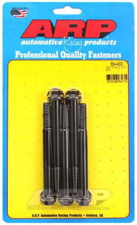 3/8-16 X 4.000 BLK HEX 5PK