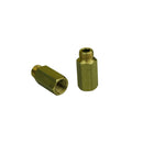 Moroso Jet Spacer - Holley - 1/4in-32 STD - Brass - 2 Pack-1