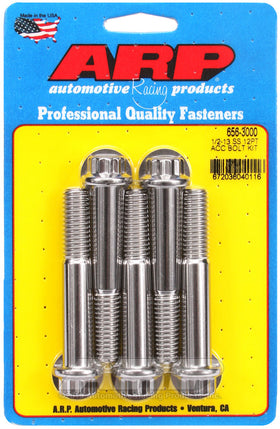 1/2-13 X 3.000 SS 12PT 5PK