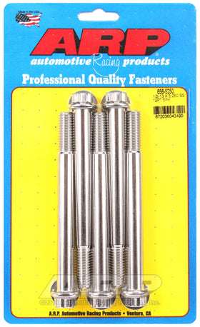 1/2-13 X 5.250 SS 12PT 5PK