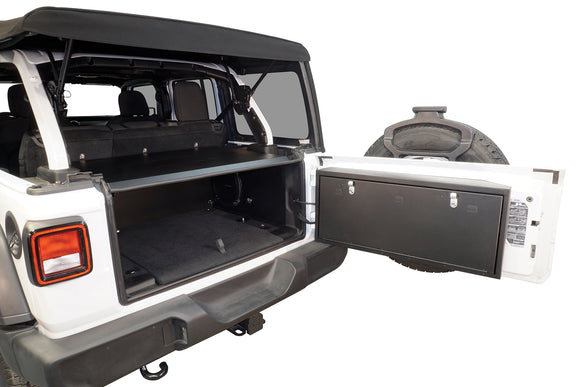 Cargo Enclosure | Deluxe | Jeep Wrangler JL | 2018-2025 | w/ Alpine Subwoofer