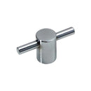 Moroso Air Cleaner Wing Nut - 1/2in-20 Studs - Chrome Plated Steel - Single-1