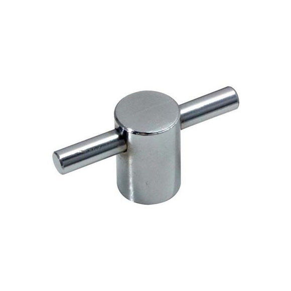 Moroso Air Cleaner Wing Nut - 1/2in-20 Studs - Chrome Plated Steel - Single