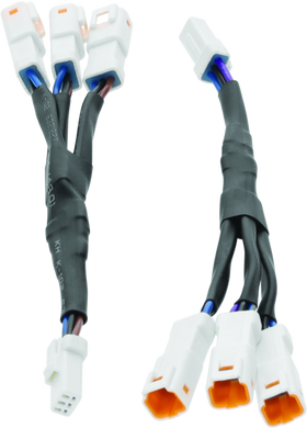 Kuryakyn 3-Pin Y-Connectors For Tracer Lights (Pair)