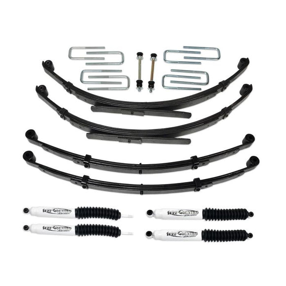 Tuff Country 79-85 Toyota Truck 4x4 3.5in Lift Kit with Rear Leaf Springs (SX8000 Shocks)