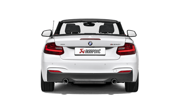 Akrapovic 16-17 BMW M240i (F22 F23) Evolution Line Cat Back (SS) w/ Carbon Tips (Req. Link Pipe)