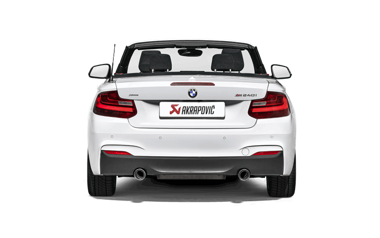 Akrapovic 16-17 BMW M240i (F22 F23) Evolution Line Cat Back (SS) w/ Carbon Tips (Req. Link Pipe)