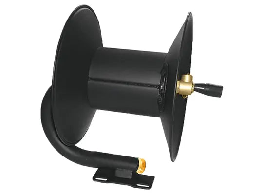 100 PAINTED HOSE REEL3/8 MXF. 140F MAX TEMP