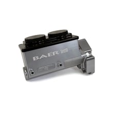 Baer ReMaster Baer Brakes Remaster Master Cylinder: A small, compact, 1-piece body machined out of 6061 T6 billet aluminum, 1-1/8 in. Bore, Left Side Ports, Gray Anodized, with a SN95 Hydroboost Mounting Flange.