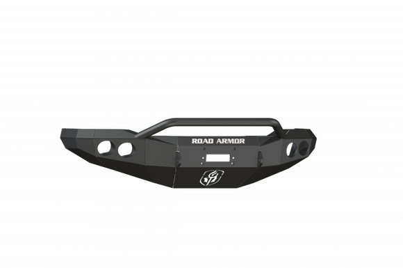 Road Armor 99-04 Ford F-250 Stealth Front Winch Bumper w/Pre-Runner Guard - Tex Blk