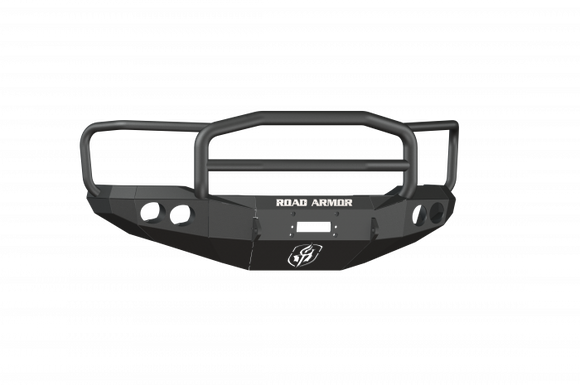 Road Armor 99-04 Ford F-250 Stealth Front Winch Bumper w/Lonestar Guard - Tex Blk