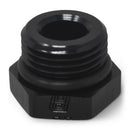 Russell Performance -6 AN Straight Thread Plug (Black)-1