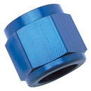 Russell Performance -12 AN Tube Nuts 3/4in dia. (Blue) (1 pc.)-1
