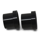 Russell Performance -6 AN Tube Sleeve 3/8in dia. (Black) (2 pcs.)-1