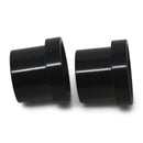 Russell Performance -8 AN Tube Sleeve 1/2in dia. (Black) (2 pcs.)-1